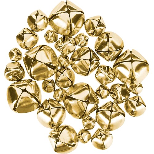 Christmas Gold Craft Bells (30Pack) - Compare Prices & Where To