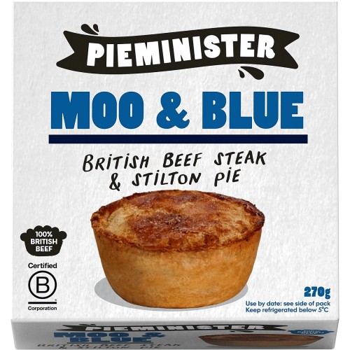 Fray Bentos steak and kidney pie with cheesy potato gems and