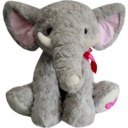 valentines elephant plush