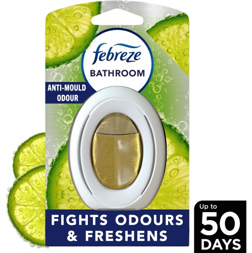 Airwick Active Fresh Bathroom Gel Air Freshener Vanilla and Honeysuckle -  HelloSupermarket