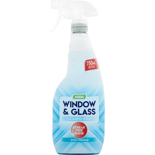 Tesco Window & Glass Cleaning Spray 750Ml - Tesco Groceries