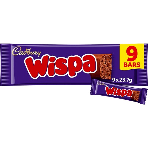 Cadbury Wispa Gold Chocolate Bar Multipack 153g ( 4 PACK ) - Free Shipping  - Made in the United Kingdom - Imported by Sentogo 