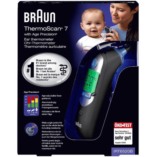 BRAUN ThermoScan 7 Thermomètre auriculaire Age Precision