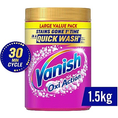 Buy Vanish Napisan Oxi Action Gold Stain Remover Powder online at