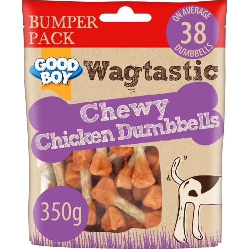 Good boy 2024 chicken dumbbells