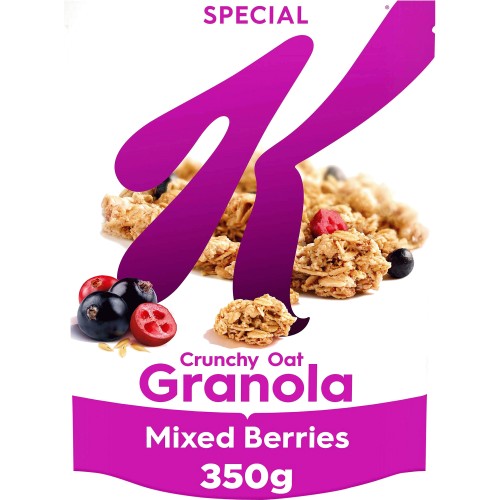 Special K Crunchy Oat Granola Dark Chocolate Curls