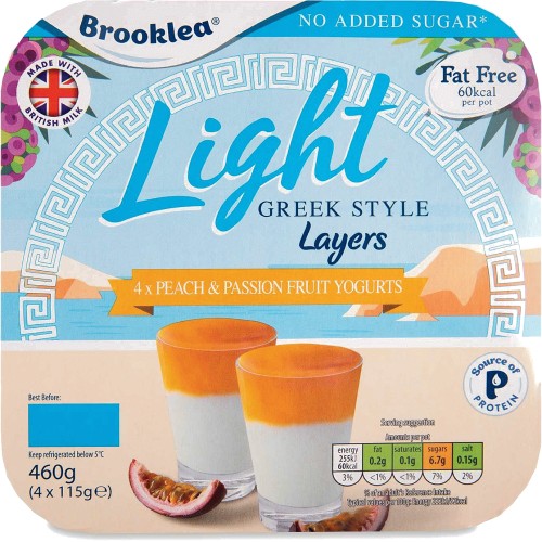 Brooklea Mixed Fruit Split Yogurt Pots (6 x 136g) - Compare Prices