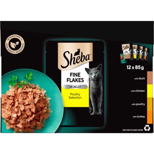 Morrisons sheba cat food best sale