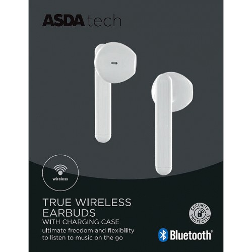 ASDA Tech True Wireless Earphones White Compare Prices & Where To Buy