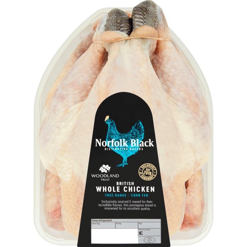 Sainsbury's Free Range Whole Fresh British Chicken, So Organic  (approx.1.7kg)