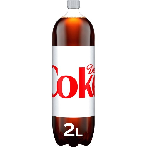 2 liter diet coke bottle