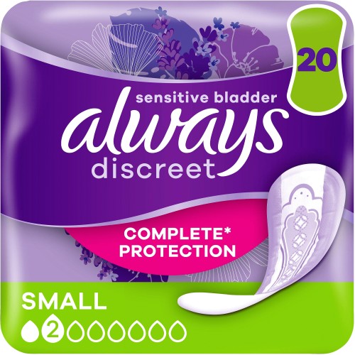 Always Discreet Incontinence Pads Plus Maxi Night x12