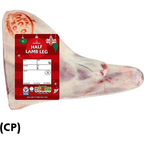 Market Street British Half Lamb Leg Typically: (1.1kg) - Compare Prices ...