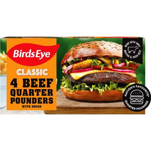 Birds Eye 4 Beef Grill Steaks 340g, Beef