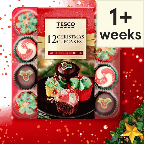 Tesco cupcake outlet tray