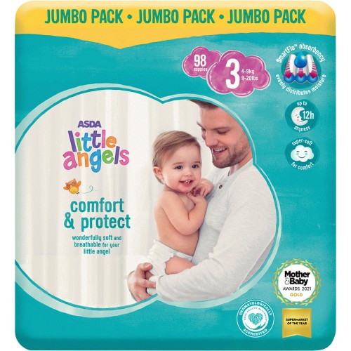 Asda jumbo pack store nappies