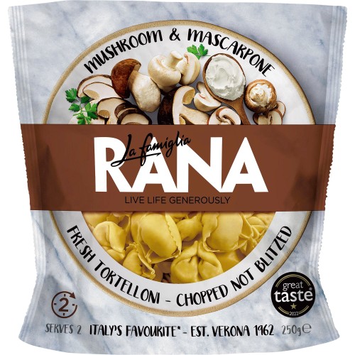 Rana Mushroom & Ricotta Fresh Tortelloni (250g) - Compare Prices & Where To  Buy 