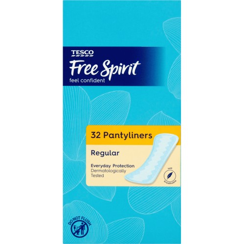 Tesco Free Spirit Panty Liners Long Plus (22) - Compare Prices & Where To  Buy 