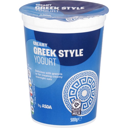 Muller Light Greek Style Strawberry Yogurt 4X115g - Tesco Groceries