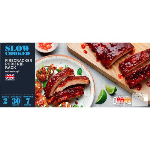 Sainsburys Slow Cooked Sweet And Spicy Single British Pork Ribs 900g Compare Prices And Where To 