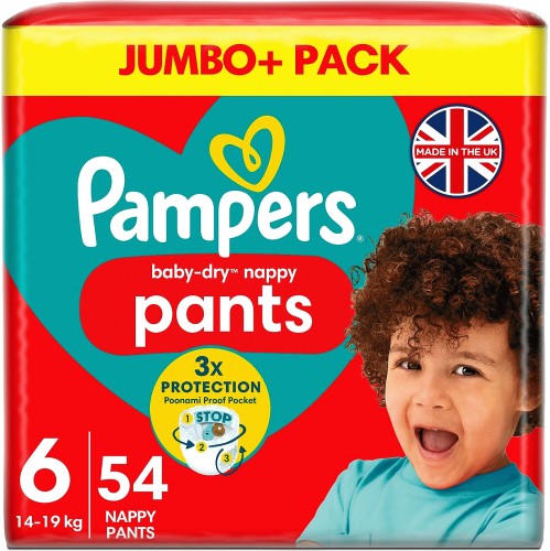 Pampers pants size 6 hot sale boots