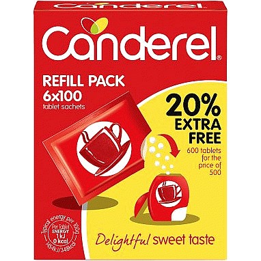 Canderel Sweetener 2 x 400 Tablets