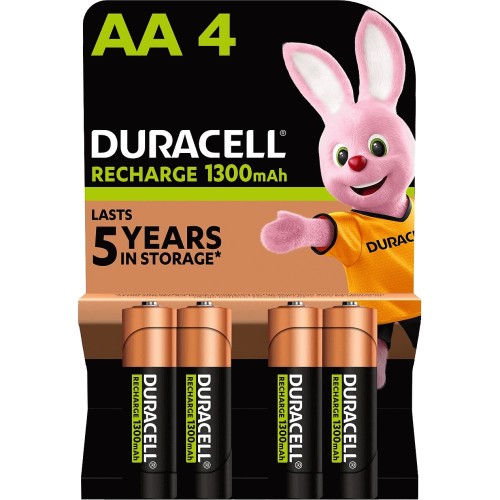 ENERGIZER Pile Universal Rechargeable AA LR6 1300 mAh, pack de 4