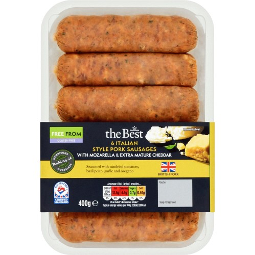 Morrisons The Best Italian Style Pork Sausages 400g Compare Prices And Where To Buy Trolley 6890