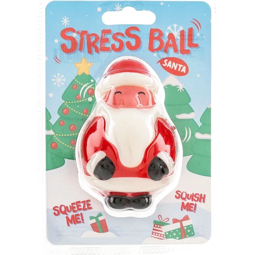 Santa stress hot sale ball