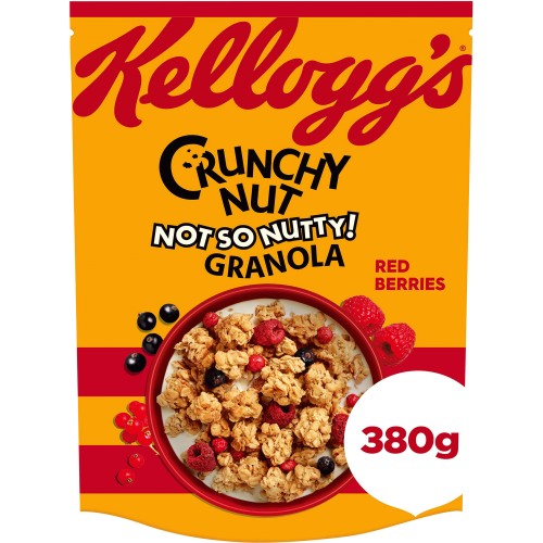 Kellogg's Crunchy Nut Red Berries Granola (380g) - Compare Prices