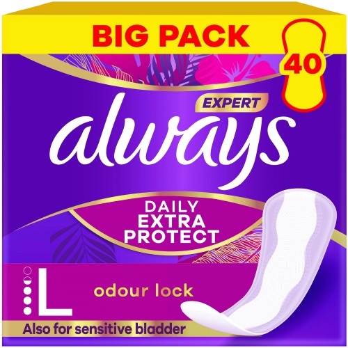 Always Dailies Extra Protect Panty Liners (52) - Compare Prices & Where To  Buy 