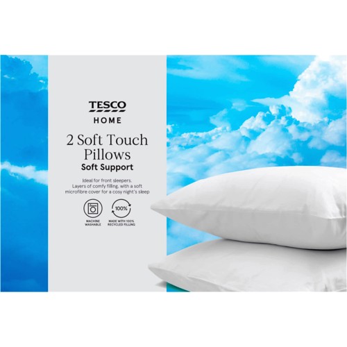 Tesco shop slumberdown pillows