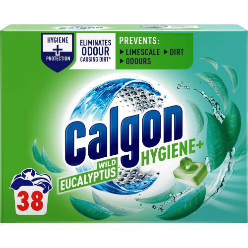 Calgon 4-in-1 Washing Machine Cleaner and Water Softener 15 - 45 - 75  Tablets UK