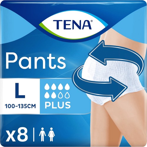 TENA Silhouette Washable Absorbent Underwear Classic Black M