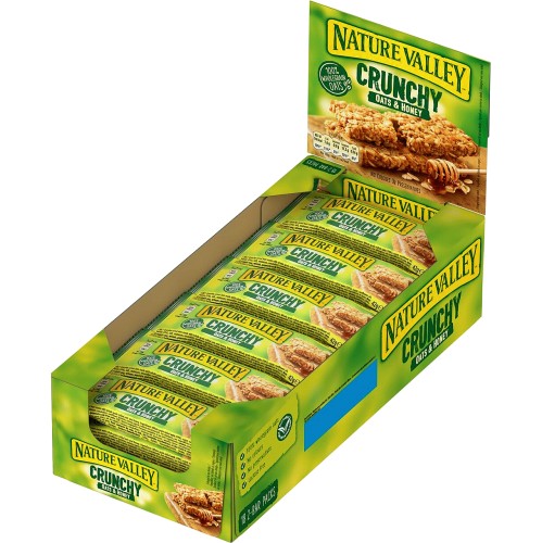 Nature Valley Crunchy Oats & Honey Cereal Bars Family Pack 10 x