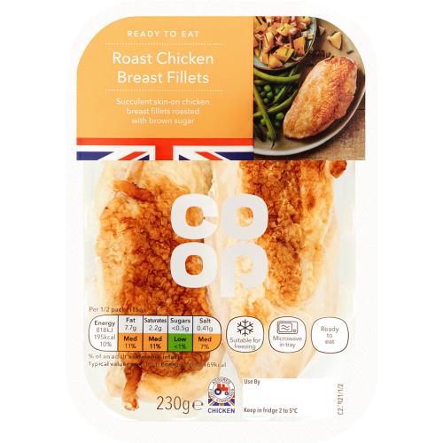 Co-op Ready to Eat Sliced Chicken Breast 170g - Co-op