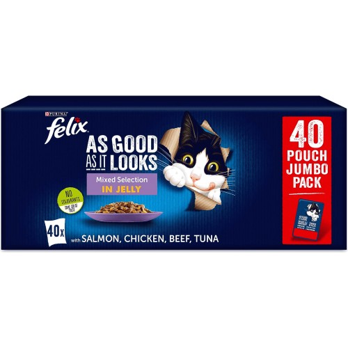 Felix 40 hot sale pouches tesco