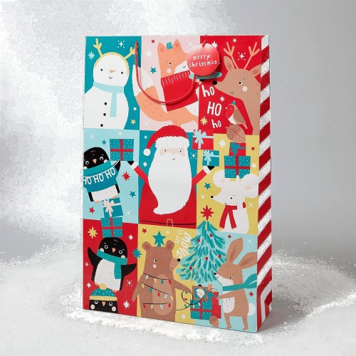 Morrisons Jumbo Christmas Gift Bag - Compare Prices - Trolley.co.uk