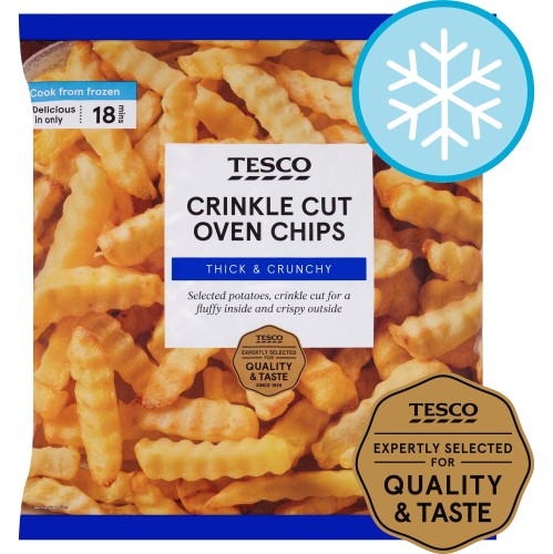 Tesco Homestyle Crinkle Cut Chips (950g) - Compare Prices & Where To Buy 