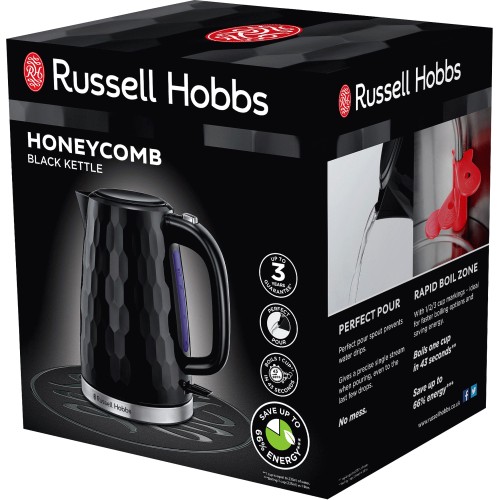 Russell Hobbs Black Groove Kettle 26380