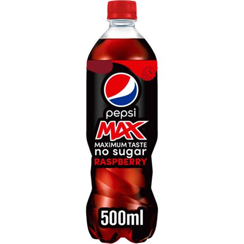 Pepsi Max Raspberry Cola (500ml) - Compare Prices & Where To Buy ...