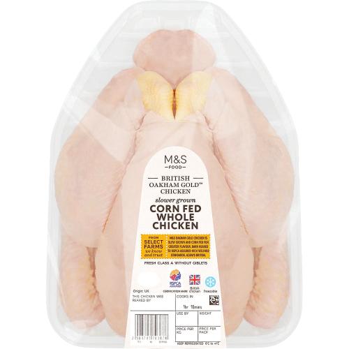 M&S Select Farms British Free Range Whole Chicken