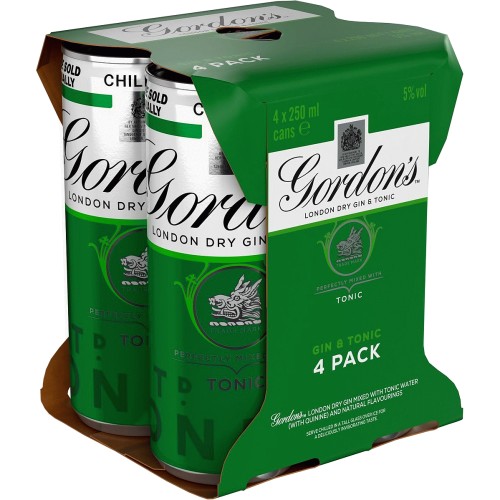 Buy Gordon's Gin Multipack 4 x 70cl online?