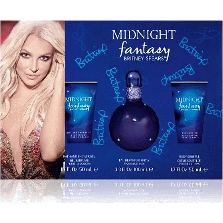 Britney spears midnight online fantasy 100ml gift set