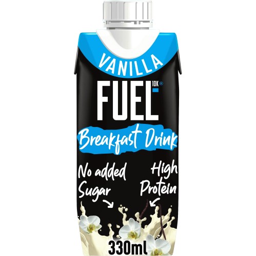 Fuel 10K High Protein Vanilla Breakfast Milk Drink (330ml) Compare