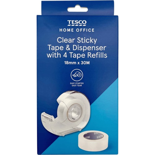 3M Scotch Celo Tape Utility Clear 18mm x 30m