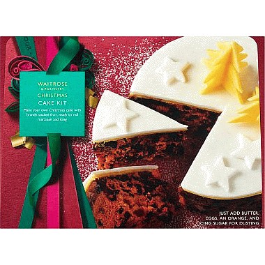 M&S Holly Top Iced Christmas Cake 835g – Blighty's British Store