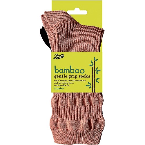 Ladies Gentle Grip Bamboo Socks