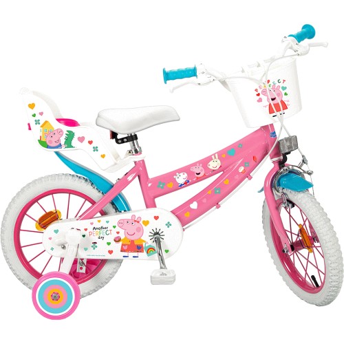 Peppa pig bike 12 inch pink on sale