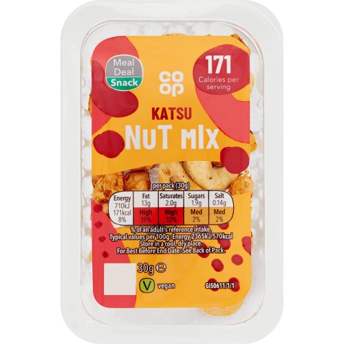 Coop Katsu Nut Mix (30g) Compare Prices & Where To Buy Trolley.co.uk